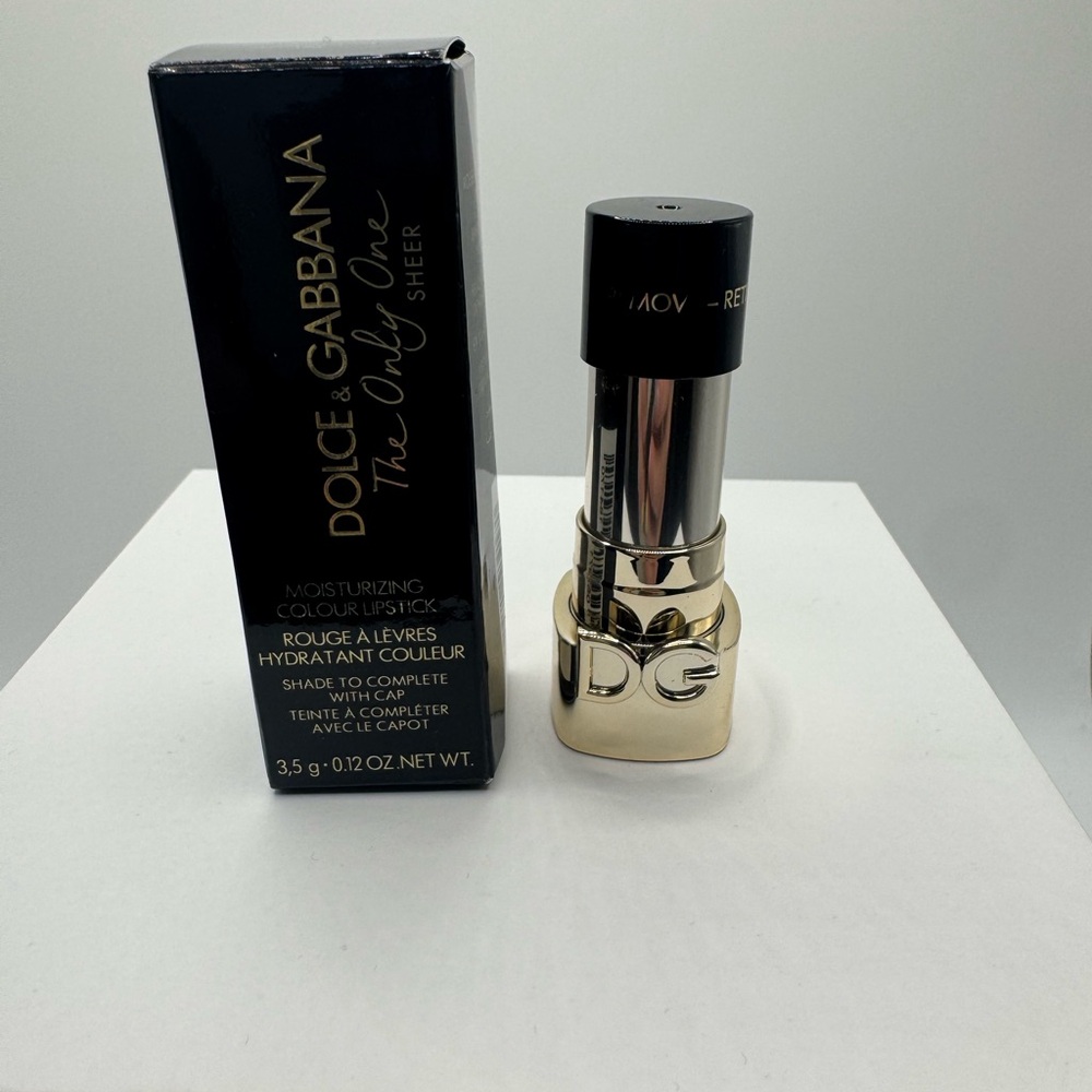 New Dolce & Gabbana The Only One Sheer Lipstick Refill Sensual Tan 128